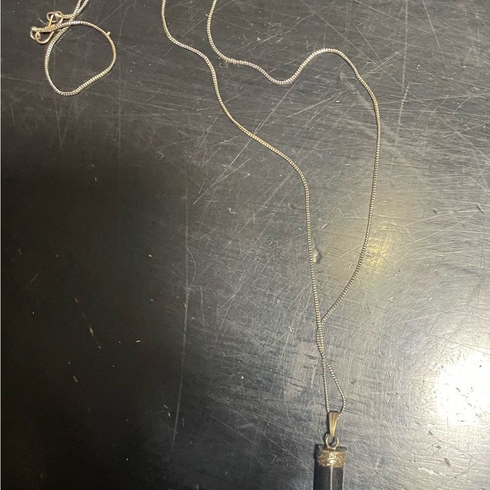 Silver Pendant Necklace